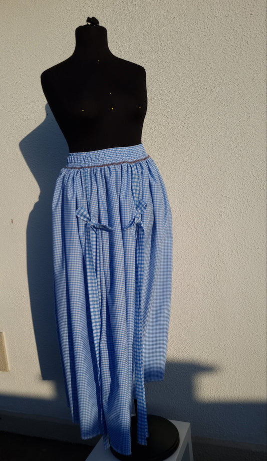 Maxi Gingham Skirt 2